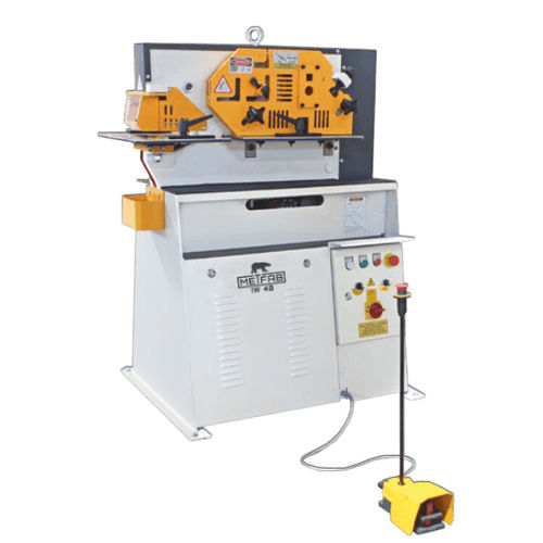 Halbautomatische Stanz- und Schermaschine - IW 40 - Metfab - hydraulisch / Profil / Stange