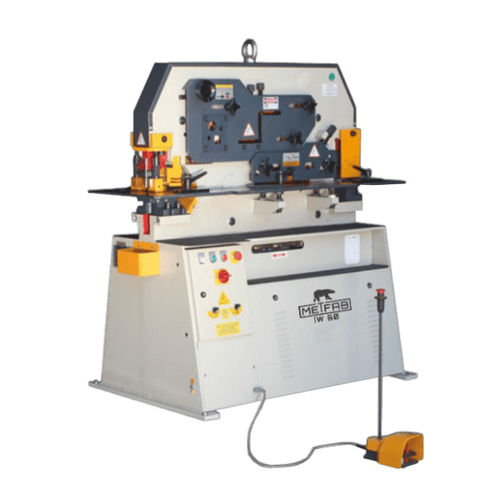 Halbautomatische Stanz- und Schermaschine - IW 60 - Metfab - hydraulisch / Profil / Stange