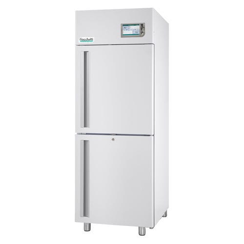 Medizinisch kombinierter Kühl- und Gefrierschrank - PLASMA-SUPERARTIC 2T 700 TOUCH - C.F di Ciro Fiocchetti& C.s.n.c. - vertikal / mit 2 Türen