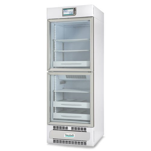 Kombinierter Kühl- und Gefrierschrank / Labor - VISION 2T 500 TOUCH - C.F di Ciro Fiocchetti& C.s.n.c. - für Impfstoffe / vertikal / mit 2 Türen
