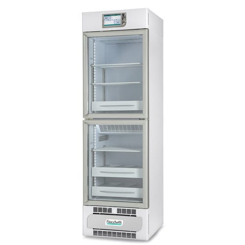 Kombinierter Kühl- und Gefrierschrank / Labor - PLASMA-VISION 2T 400 TOUCH - C.F di Ciro Fiocchetti& C.s.n.c. - medizinisch / für Blutkonserven / vertikal