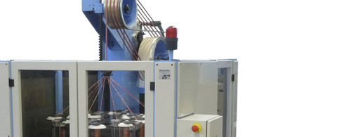 Strick-Flechtmaschine - 240 - TALLERES RATERA SA - rund / vertikal