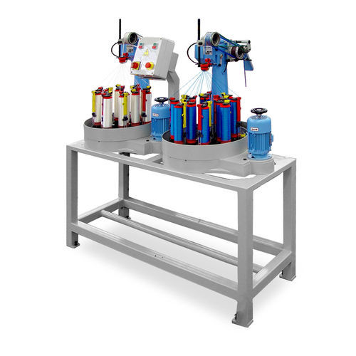 Flechtmaschine für Fischernetz - 16/115 Double - TALLERES RATERA SA - vertikal / doppelt geflochten / für Textilien