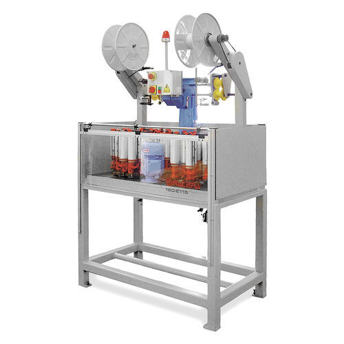 Flechtmaschine für Schnürsenkel - 16/115 Double 1 - TALLERES RATERA SA - vertikal / doppelt geflochten / für Textilien