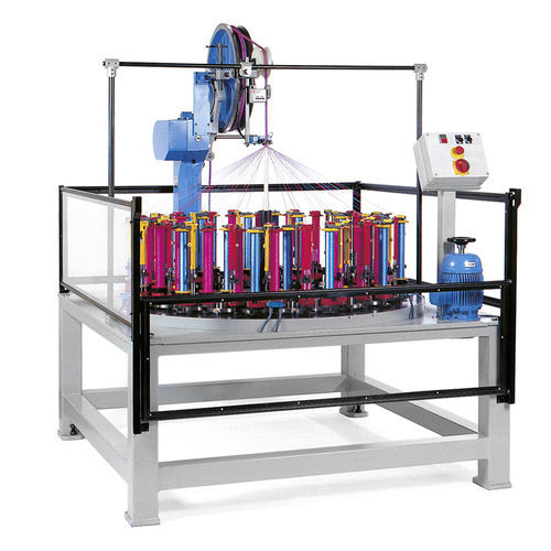 Flechtmaschine / Für Segeltau - 48/140 - TALLERES RATERA SA - für geflochtenen Draht / für Kabel / vertikal