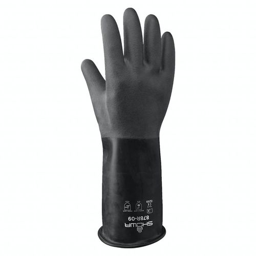 Arbeitshandschuh - 878R - SHOWA - Industrie / für die chemische Industrie / chemikalienbeständig