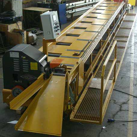 Schneidemaschine für Eisen - D 50 - Oscam - digital gesteuert / halbautomatisch / Rollen