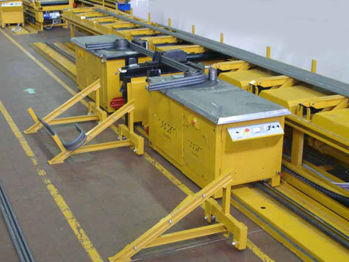 Elektrische Biegemaschine - smart futura 3M - Oscam - Betonstahl / mit 2 Antriebswalzen / horizontal