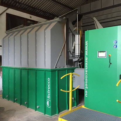 Thermische Reinigungsanlage - Scirocco - Arena Comet NV - Wirbelbett