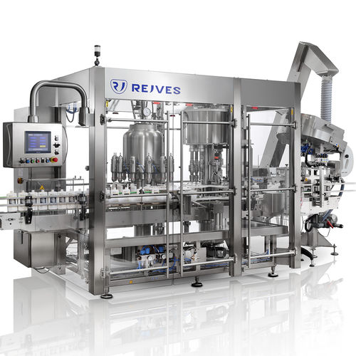 Füll- und Verschließanlage / Dreh - MR-NW-PF - Rejves Machinery S.r.l - automatisch / Flaschen / Monoblock