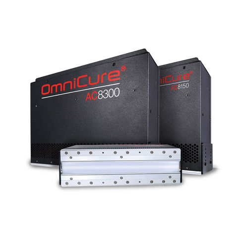 UV-LED-Polymerisierungssystem - OmniCure AC8 series - Excelitas Technologies - Omnicure - Oberflächen / trocknen / luftgekühlt