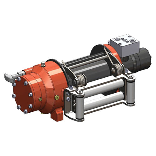 Hydraulische Winde - HMW 4.3 PHT-EN - Hammer Winch - Drahtseil / Traktion / für Fahrzeuge