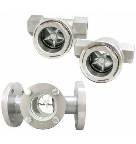 Überwachungs-Schauglas - AI.FW - ASIT ITALIA - Edelstahl / Vorderseite aus Hartglas / Flansch