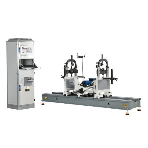 Horizontale Auswuchtmaschine - H-IHB-1 - MBS Balance System GmbH - statisch / mit Riemenantrieb / für Ventilatoren