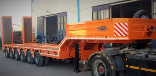 Plattform-Sattelauflieger - Gt Semi Trailers - Ultra-Tieflader / Baustellen / 6-Achsen