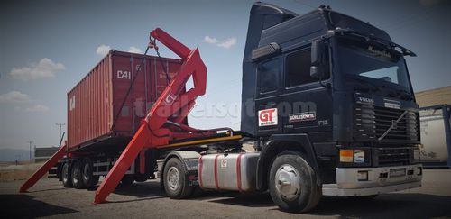 Sattelauflieger für Containertransport - Gt Semi Trailers - 3-Achsen / angehängt / Seitenlader