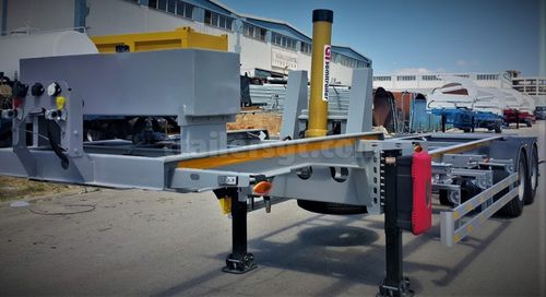 Kipper-Sattelauflieger - Gt Semi Trailers - für Containertransport / 2-Achsen / angehängt