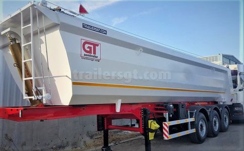 Kipper-Sattelauflieger - Gt Semi Trailers - für Sand / Baustellen / 3-Achsen