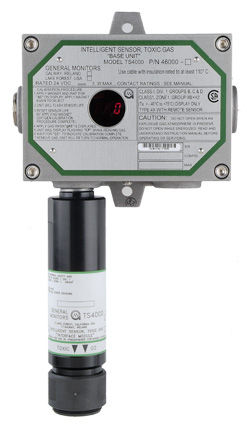 Giftgas-Transmitter - ATEX, CSA, CE, SIL 2 | TS4000H - General Monitors - elektrochemisch / Mehrzweck