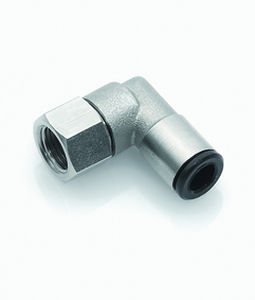 Druckluftanschluss - ipso 022 f - ITV - Gewinde / Push-in / 90°-Winkel