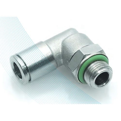 Pneumatischer Anschluss - ipso 022 FKM - ITV - Push-in / 90°-Winkel / ISO