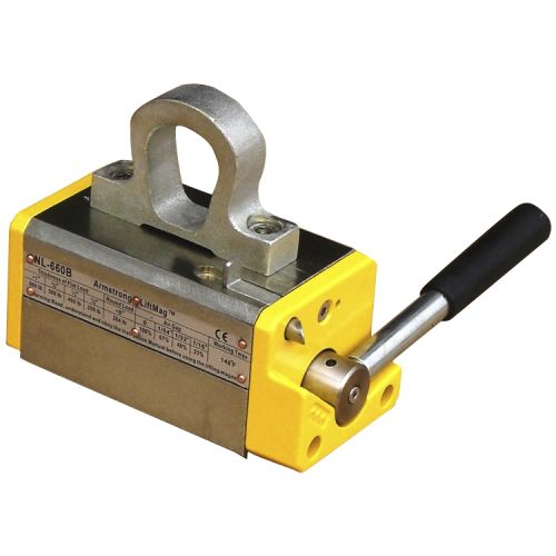 Manuell geschalteter Permanent-Lasthebemagnet - NL-660B(2) - Armstrong Magnetics Inc. - für Blech / Umschlag / für flache und zylindrische Ladungen