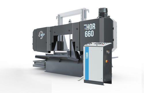 Bandsägemaschine - THOR 660 - MEP - horizontal / für Aluminium / für Stahl