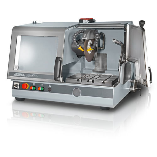 Nassschliff-Schneidemaschine - BRILLANT 230 - QATM - Rundmesser / für Metallographieanwendungen / dreiphasig