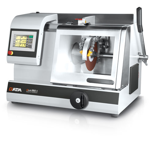 Rundmesser-Schneidemaschine - Qcut 250 A - QATM - für Metallographieanwendungen / kompakt / Tisch