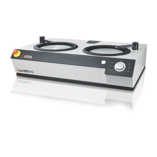 Schleif- und Poliergerät / für Metallographielabor - QPOL 250 M2 - QATM - festinstalliert / Elektro / manuell