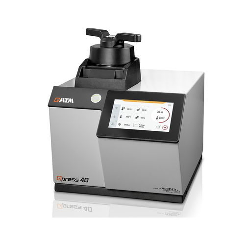 Heißeinbettpresse - Qpress 40 - QATM - hydraulisch / automatisch / für metallografische Proben