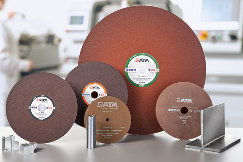 Trennscheibe für Stein - QATM - für Keramik / für Edelstahl / Aluminiumoxid