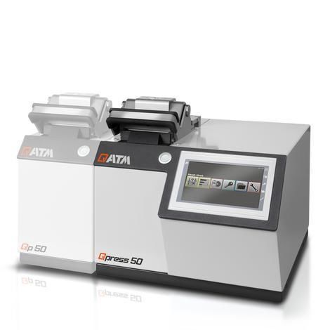 Wassergekühlte Einbettpresse - Qpress 50 - QATM - heiß / Labor / für metallografische Proben