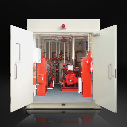 Pumpeneinheit / im Container - naffco - Zentrifugal / Wasser / elektrisch