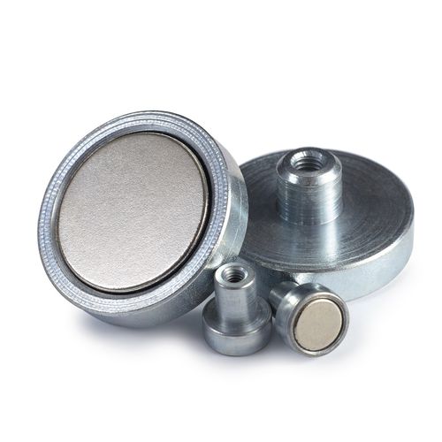 Topfmagnet - BASN series - IMA - Neodym / mit Gewindebohrung