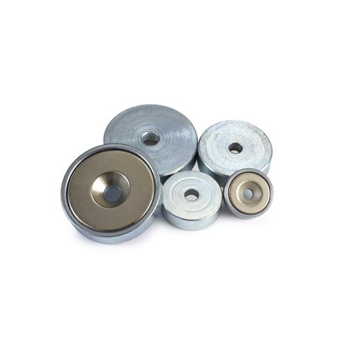 Topfmagnet - BASN01 series - IMA - Neodym / mit Bohrung