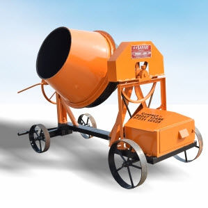 Elektrischer Betonmischer - SAFARI 500 series  - Safari Construction Equipments Private Limited - dieselbetrieben / mobil