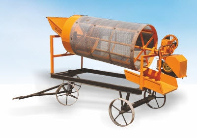 Siebmaschine zur industriellen Anwendung - SAFARI SIEVE series - Safari Construction Equipments Private Limited - für Sand / mobil / Rotation