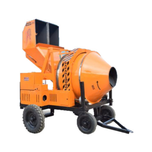 Elektrischer Betonmischer - SAFARI 2000 M - Safari Construction Equipments Private Limited - dieselbetrieben / mobil / automatisch
