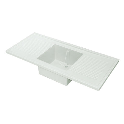 Labor-Waschbecken - WKT1560W - PLASTIFER - hygienisch
