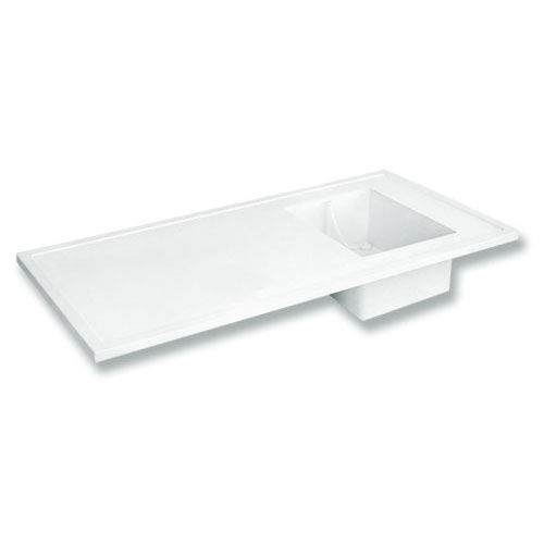 Labortisch mit Waschbecken - TOP1560W543 series - PLASTIFER - Wiegen