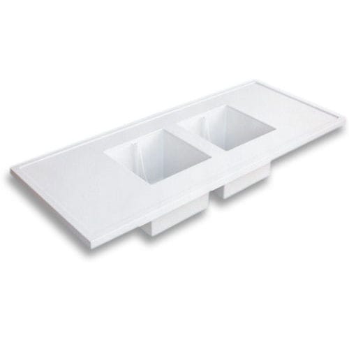 Labortisch mit Waschbecken - TOP1875W443 series - PLASTIFER