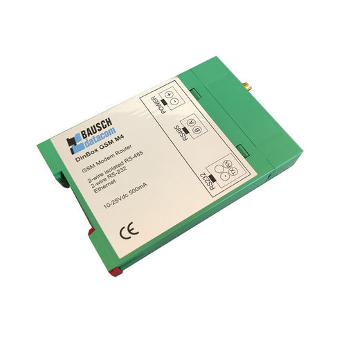 Industriemodem - DinBox GSM M4 - Bausch Datacom - Daten / RS232 / RS485