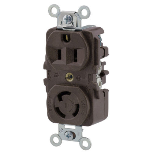 Einbausteckdose - 4792DR - Bryant - zweipolig / Industrie