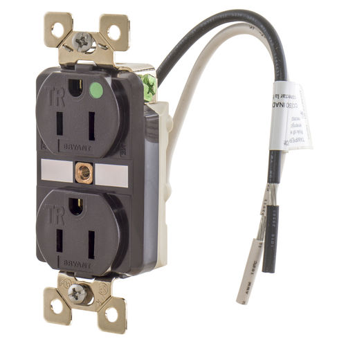 Einbausteckdose - BRY8200TR - Bryant - zweipolig
