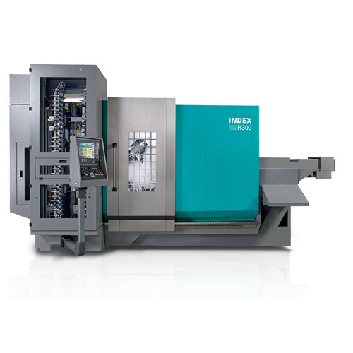Dreh-Fräszentrum / CNC - R300 - INDEX FRANCE - universell / 5-Achs / Zweispindel
