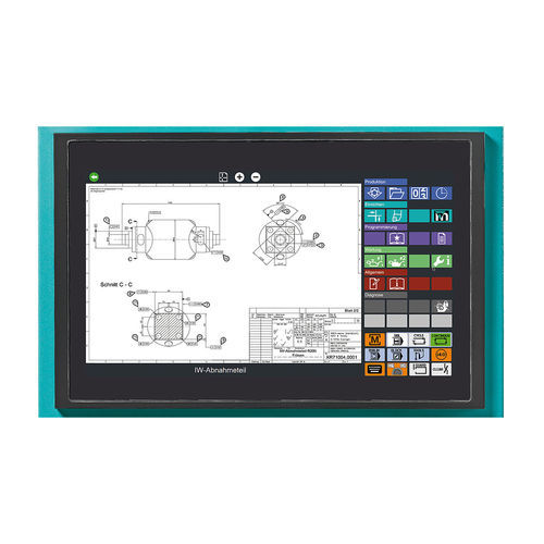 Digitalsteuerung für Drehmaschinen - iXpanel - INDEX FRANCE - für Fräsmaschinen / Für Dreh-Schleifzentrum / mit Touchscreen