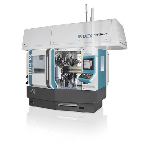 CNC-Drehmaschine - MS24-8 - INDEX FRANCE - horizontal / 3-Achs / hydrostatisch