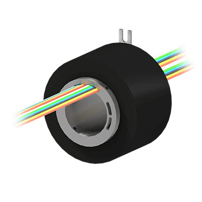 Hohlwellenschleifring - SVTS C 08-S-A-00/12 - PES S.A - für Drehtisch / für Verpackung / für Robotik