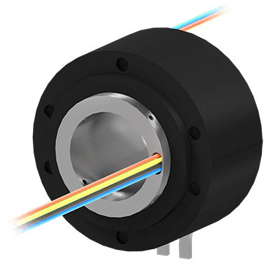 Hohlwellenschleifring - SVTS C 09-S-A-00/12 - PES S.A - für Drehtisch / für Verpackung / für Robotik